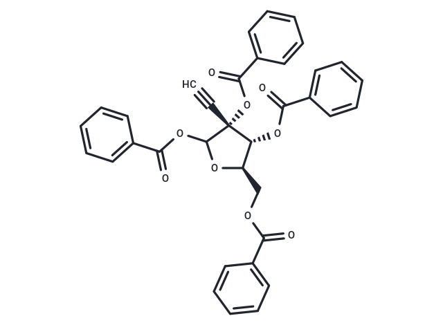 1',2',3',5'-Tetra-O-benzoyl-2'-beta-C-ethynyl-D- ribofuranose