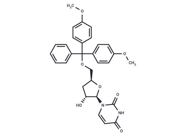 5'-O-DMTr-3'-deoxyuridine