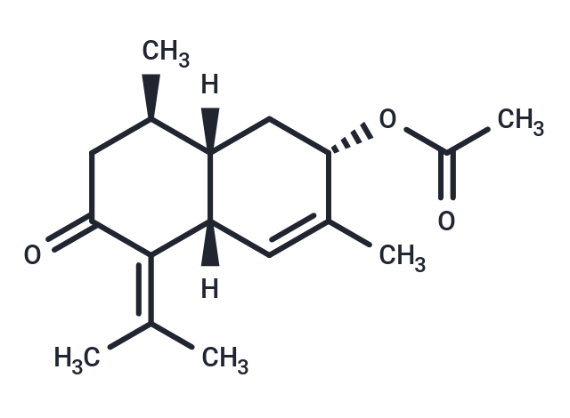3-Acetoxy-4,7(11)-cadinadien-8-one