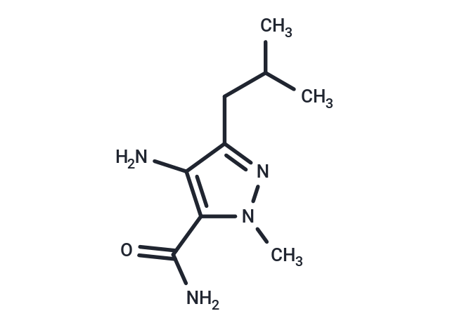4-Amino-1-methyl-3-(2-methylpropyl)-1H-pyrazole-5-carboxamide