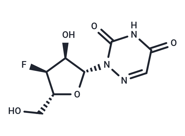 3'-Deoxy-3'-fluoro-6-azauridine