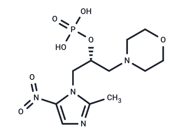 Dextrorotation nimorazole phosphate ester