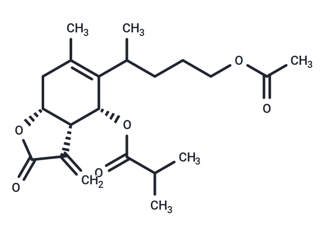 1-O-Acetyl-6beta-O-Isobutyrylbritannilactone