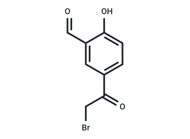 5-(2-Bromoacetyl)-2-hydroxybenzaldehyde