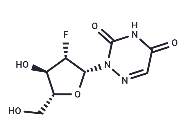 2'-Deoxy-2'-fluoro-b-D-arabino-6-azauridine