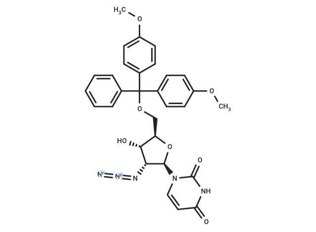 2'-Azido-2'-deoxy-5'-O-(4,4'-dimethoxytrityl)uridine