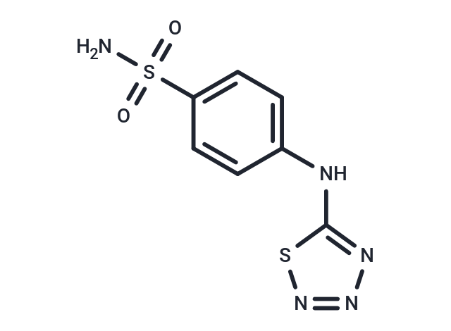 m-(1,2,3,4-Thiatriazol-5-ylamino)benzenesulphonamide