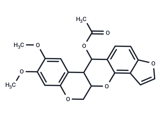 12-Deoxo-12α-acetoxyelliptone