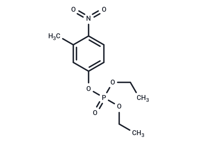 m-Cresol, 4-nitro-, diethyl phosphate