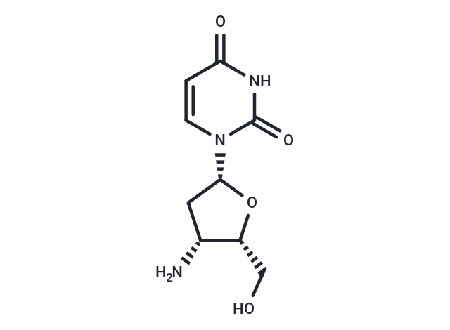3'-b-Amino-2',3'-dideoxyuridine