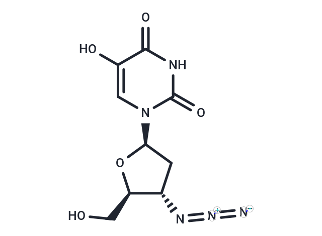 3'-Azido-2',3'-dideoxy-5-hydroxyuridine