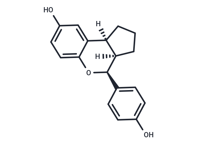 Cyclopenta[c][1]benzopyran-8-ol, 1,2,3,3a,4,9b-hexahydro-4-(4-hydroxyphenyl)-, (3aR,4S,9bS)-rel-