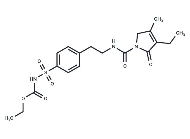 Ethyl (4-(2-(3-ethyl-4-methyl-2-oxo-2,5-dihydro-1H-pyrrole-1-carboxamido)ethyl)phenyl)sulfonylcarbamate