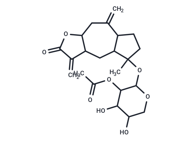 2-Desoxypleniradin-L-α-arabinopyranoside, 2-acetate