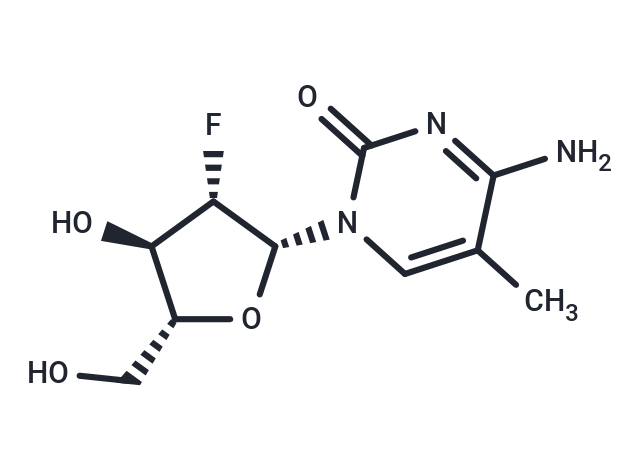 2'-Deoxy-2'-fluoro-5-methyl-arabinocytidine