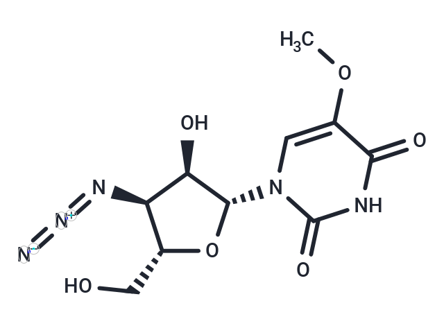 3'-Azido-3'-deoxy-5-methoxyuridine