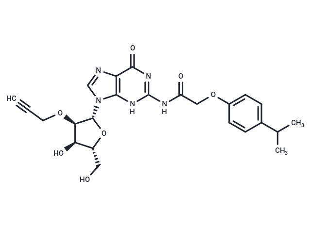 N2-(Isopropylphenoxyacetyl)-2'-O-propargylguanosine