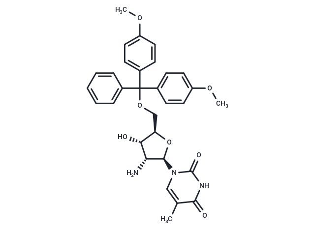 2'-Amino-2'-deoxy-5'-O-(4,4'-dimethoxytrityl)-5-methyluridine