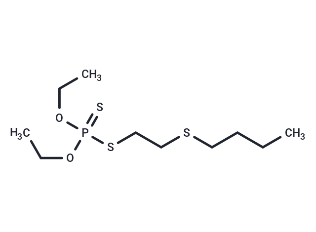 Phosphorodithioic acid, S-(2-butylthioethyl) O,O-diethyl ester