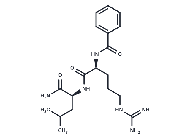 Benzoylarginine leucinamide