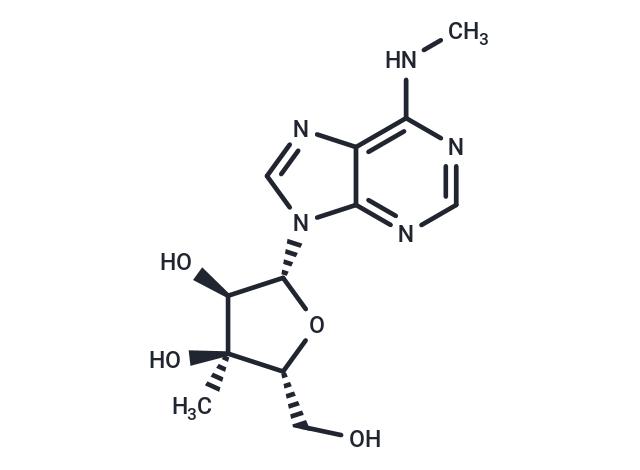 3'-beta-C-Methyl-N6-methyladenosine