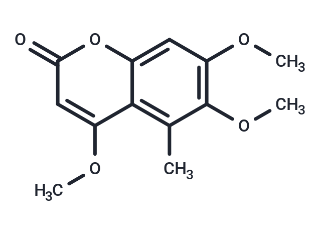 4,6,7-Trimethoxy-5-methylcoumarin
