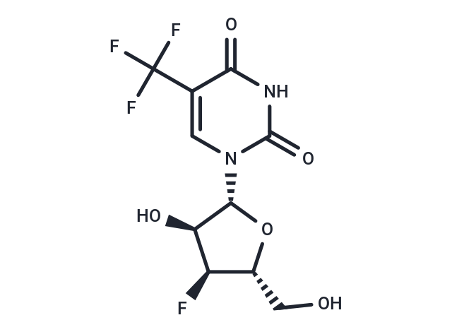 3'-Deoxy-3'-fluoro-5-trifluoromethyluridine