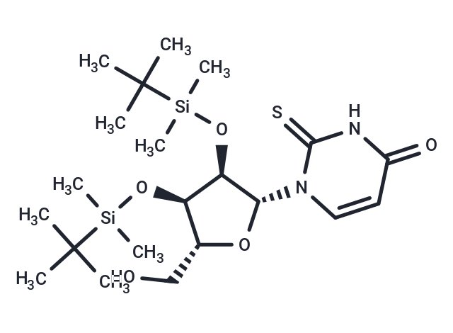 2',3'-Bis(O-t-butyldimethylsilyl)-2-thiouridine