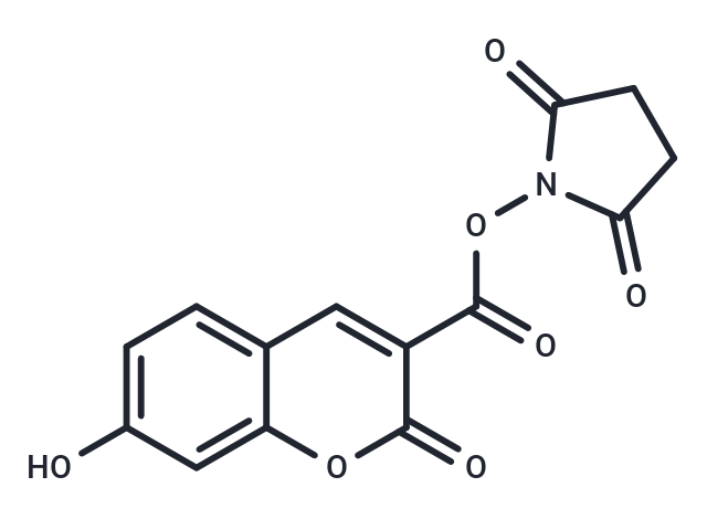 N-Succinimidyl 7-hydroxycoumarin-3-carboxylate