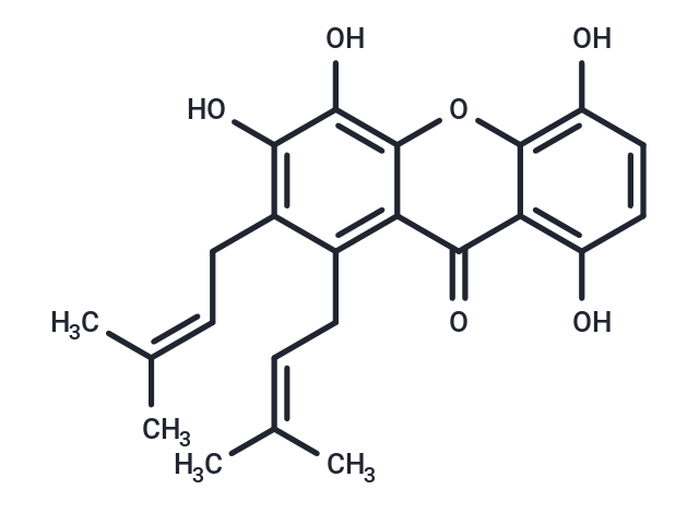 1,4,5,6-Tetrahydroxy-7,8-diprenylxanthone