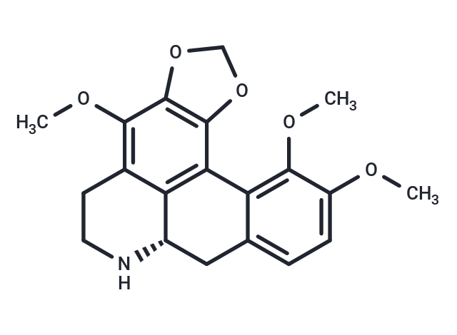 1,2-Methylenedioxy-3,10,11-trimethoxynoraporphine