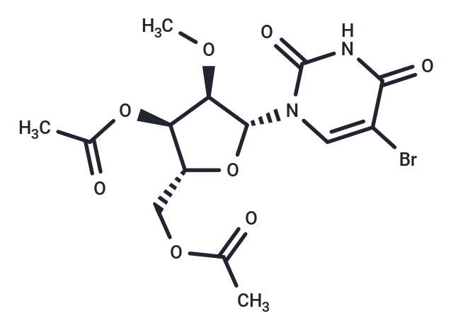 3',5'-Di-O-acetyl-5-bromo-2'-O-methyluridine