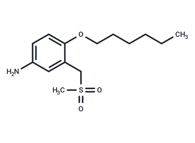 m-Toluidine, 4-(hexyloxy)-alpha-(methylsulfonyl)-