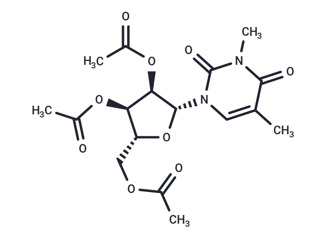 2',3',5'-Tri-O-acetyl-5,N3-dimethyl uridine