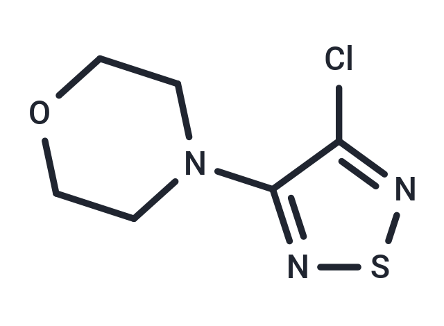 3-Chloro-4-morpholino-1,2,5-thiadiazole