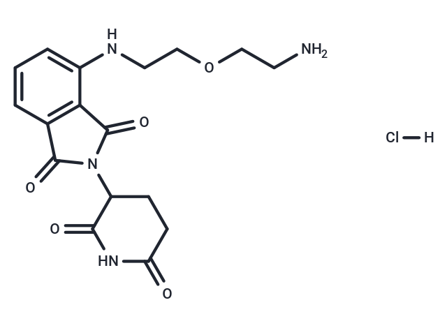 Thalidomide-NH-PEG1-NH2 hydrochloride