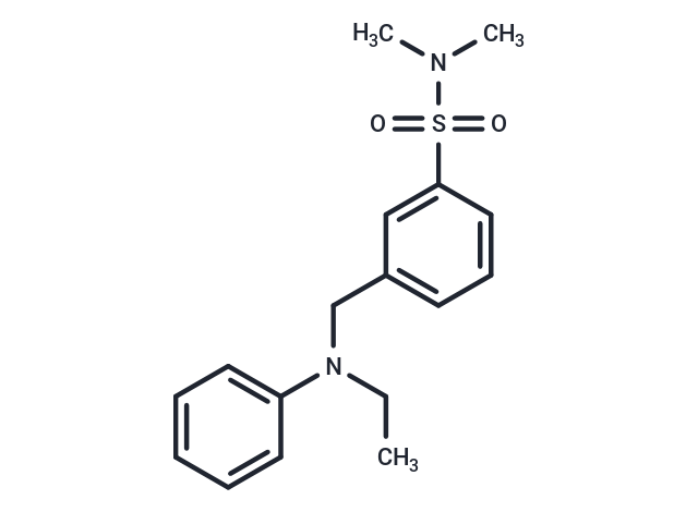 Benzenesulfonamide, 3-((ethylphenylamino)methyl)-N,N-dimethyl-