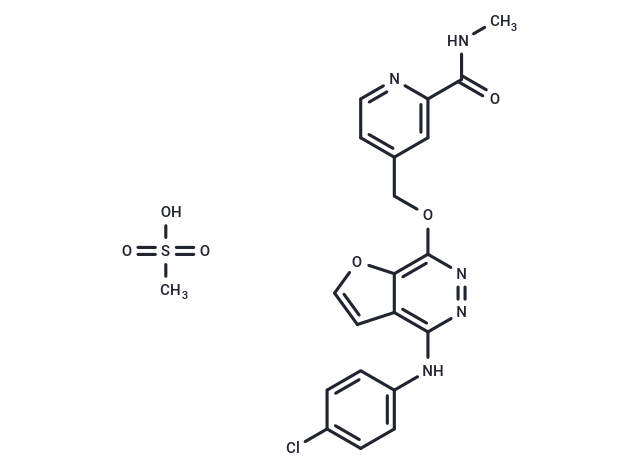 Telatinib mesylate
