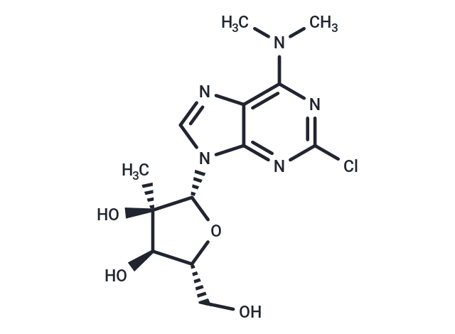 2-Chloro-2'-C-methyl-6-N,N-dimethyladenosine
