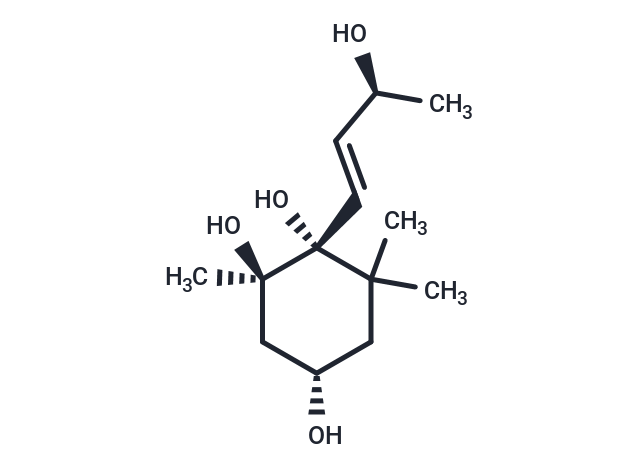 3S,5R,6R,9S-Tetrahydroxymegastigman-7-ene