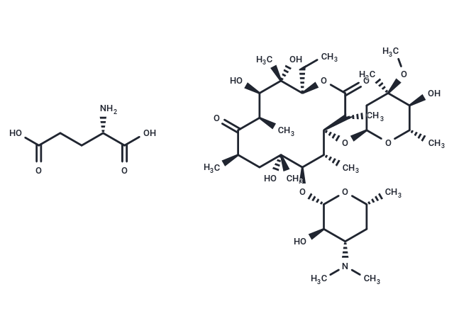 Erythromycin glutamate