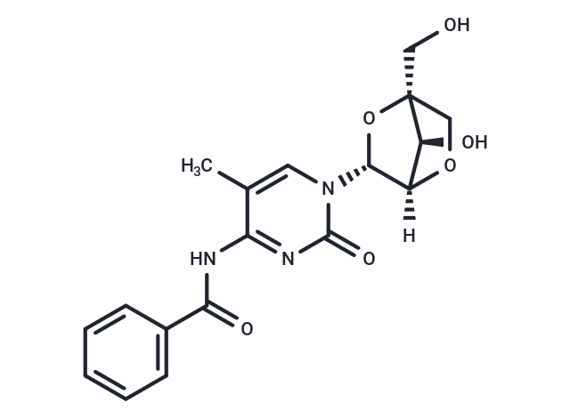 N4-Banzoyl-5-methyl-2'-O,4'-C-methylenecytidine