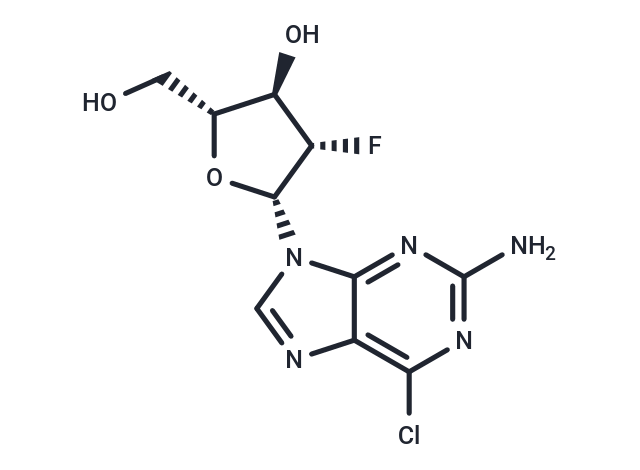 2-Amino-6-chloropurine -9-beta-D-(2'-deoxy-2'-fluoro)-arabinoriboside