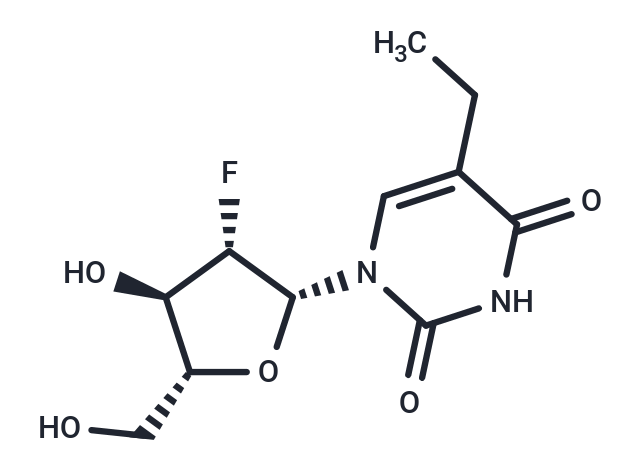 2'-Deoxy-2'-fluoro-5-ethyl-arabinouridine