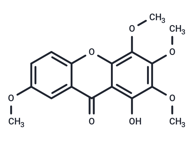 1-Hydroxy-2,3,4,7-tetramethoxyxanthone