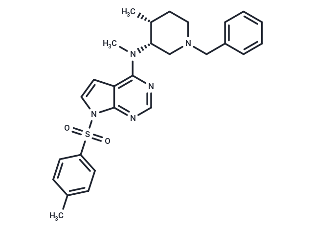 N-((3R,4R)-1-Benzyl-4-methylpiperidin-3-yl)-N-methyl-7-tosyl-7H-pyrrolo[2,3-d]pyrimidin-4-amine