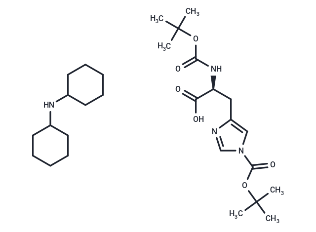 Boc-His(Boc)-OH.DCHA