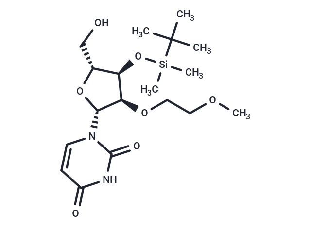 3'-O-(t-Butyldimethylsilyl)-2'-O-(2-methoxyethyl) uridine
