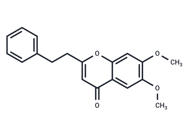6,7-Dimethoxy-2-(2-phenylethyl)chromone