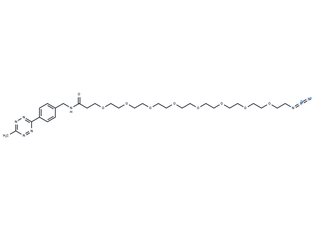 Methyltetrazine-PEG8-N3